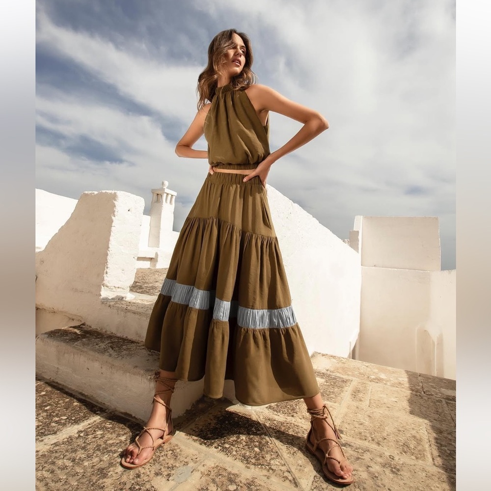Silvia Tcherassi Avetrana Skirt XS and Stefano Top S - set